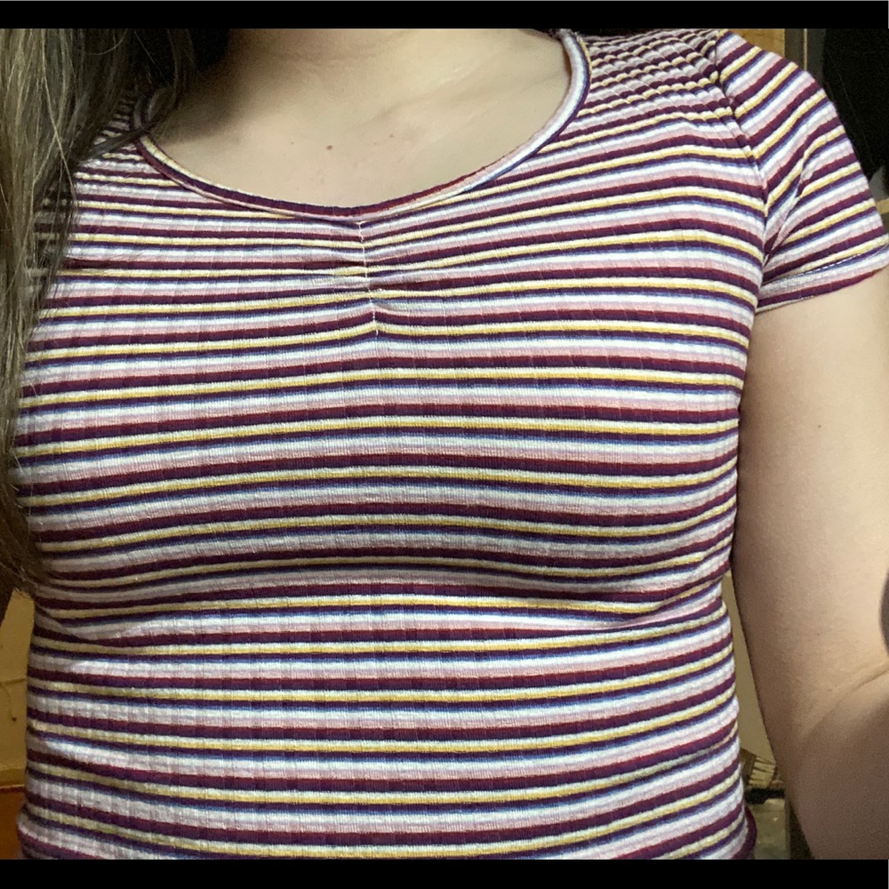 super cute stylish striped top